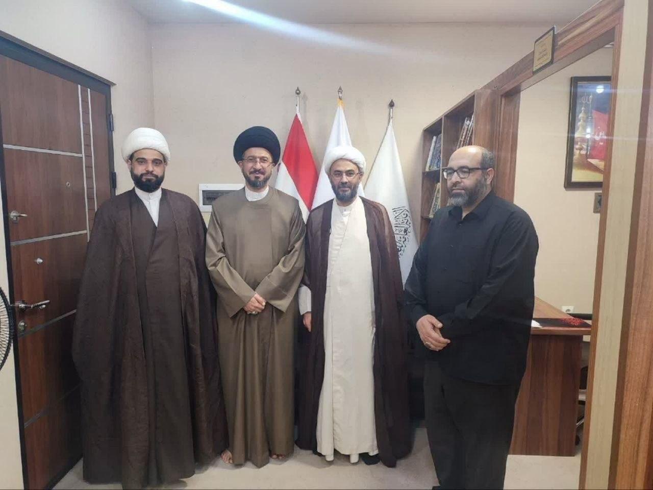 مؤسّسة الخلق العظيم تستقبل وفداً من مؤسّسة وارث الأنبياء في قم المقدّسة